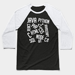 Coding T-Shirt Baseball T-Shirt